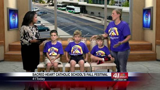 Sacred Heart preps for annual fall festival