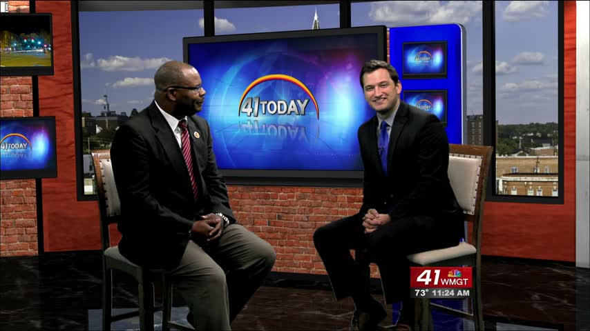 Executive Director Frank Austin joins 41NBC to talk more about the Day of Peace.