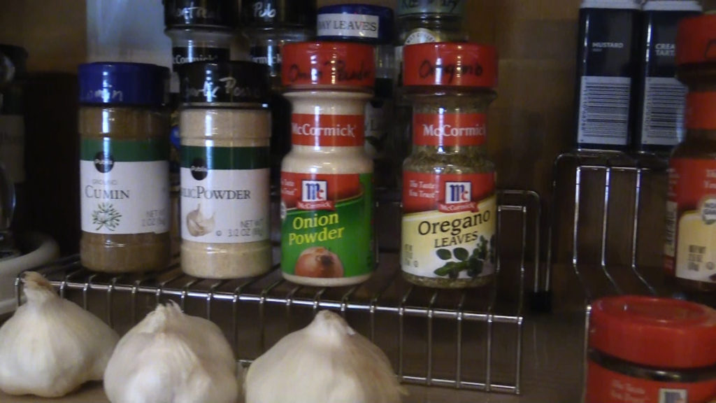 Keeping Organized: The Spice Rack